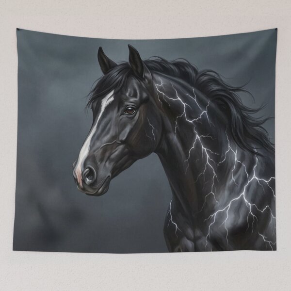 Item preview, The Lightning Bound Stallion designed and sold by PhrozenPhotos.