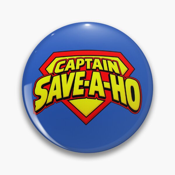 Item preview, Captain-Save-A-Ho designed and sold by SarlineStudio.