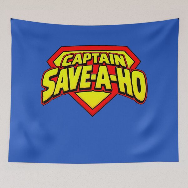 Item preview, Captain-Save-A-Ho designed and sold by SarlineStudio.