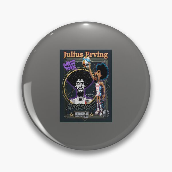 Item preview, Julius Earwing Legends Basket Funky DRJ Shirt-48 designed and sold by NataschaLudwig.