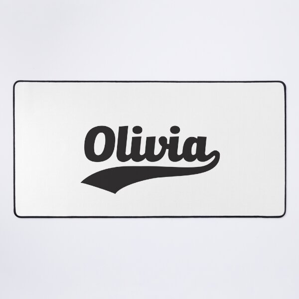 Item preview, Hello My Name is Olivia - Sports Name Design designed and sold by Vector-Artist.