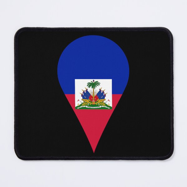 Item preview, Haiti Flag Location Pin Map Marker Destination Icon designed and sold by NTGUILTY.