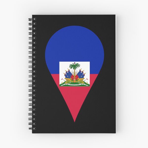 Item preview, Haiti Flag Location Pin Map Marker Destination Icon designed and sold by NTGUILTY.