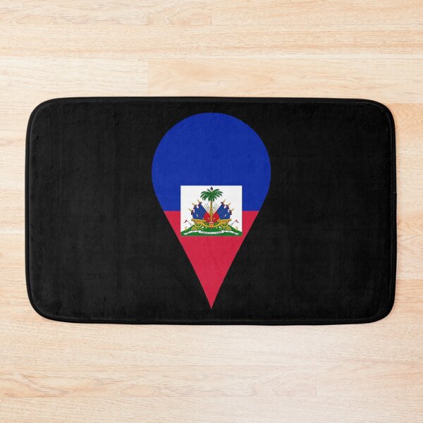 Item preview, Haiti Flag Location Pin Map Marker Destination Icon designed and sold by NTGUILTY.