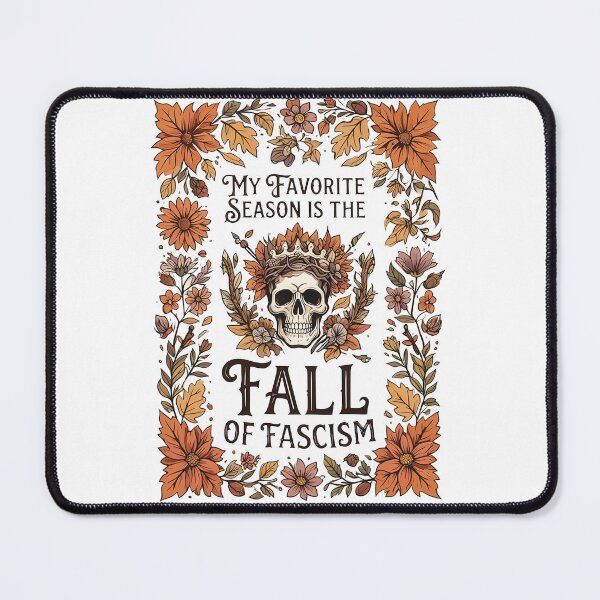 Item preview, Copy of My Favorite Season is The Fall of Fascism – Halloween Floral designed and sold by Printed Mistakes.