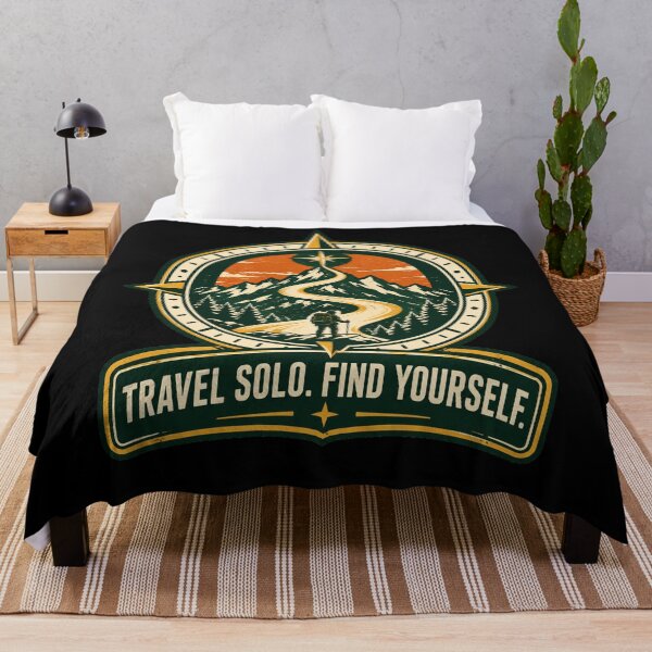 Item preview, Copy of Solo Traveler Compass Badge – North Star Adventure Emblem designed and sold by dhmnee.