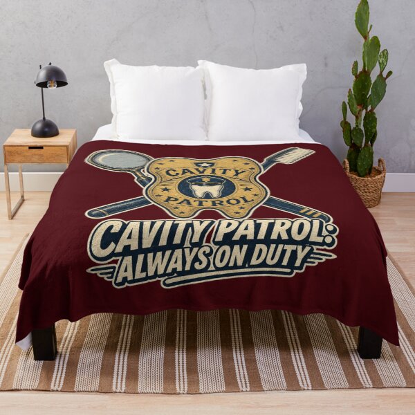 Item preview, Cavity Patrol Always On Duty Shirt, Funny Dental Hygienist T-Shirt, Dental Badge Humor Tee, Dentist Gift Shirt, Vintage Tooth Badge Graphic designed and sold by TshirtsLabs.