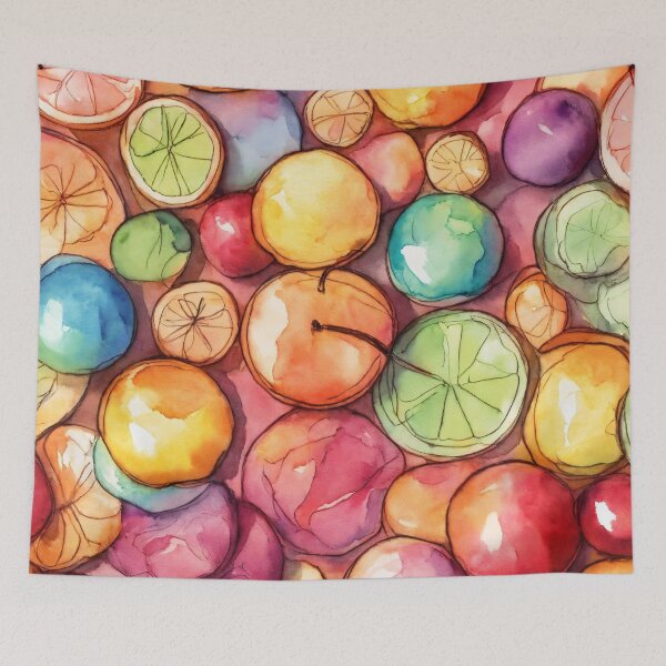 Item preview, Watercolor Fruits  designed and sold by shelteredinside.