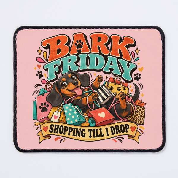 Item preview, Funny Dog Shopping Lover Bark Friday Thanksgiving Black Friday Deal designed and sold by Im-Ara.