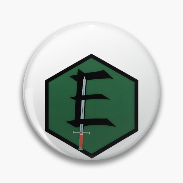 Item preview, Emerald E Emblem Sword designed and sold by atticzimme.