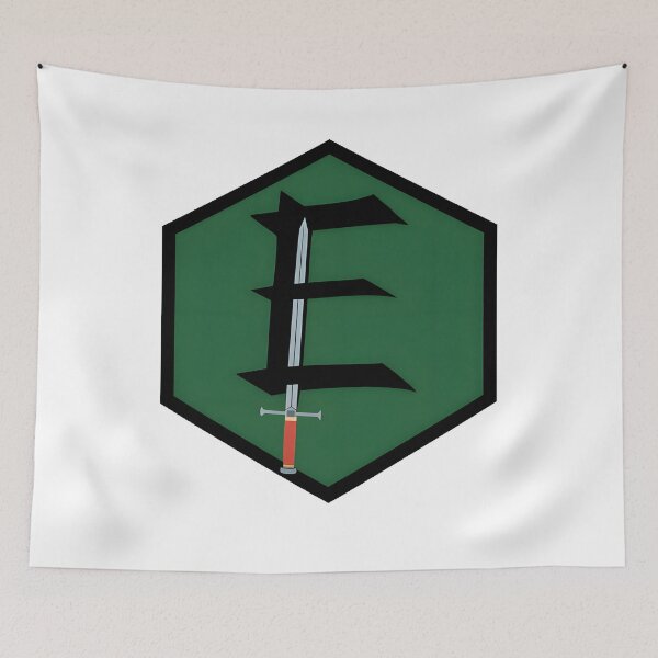 Item preview, Emerald E Emblem Sword designed and sold by atticzimme.