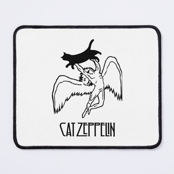 Item preview, Winged Figure Holding Cat Illustration designed and sold by quicopag.