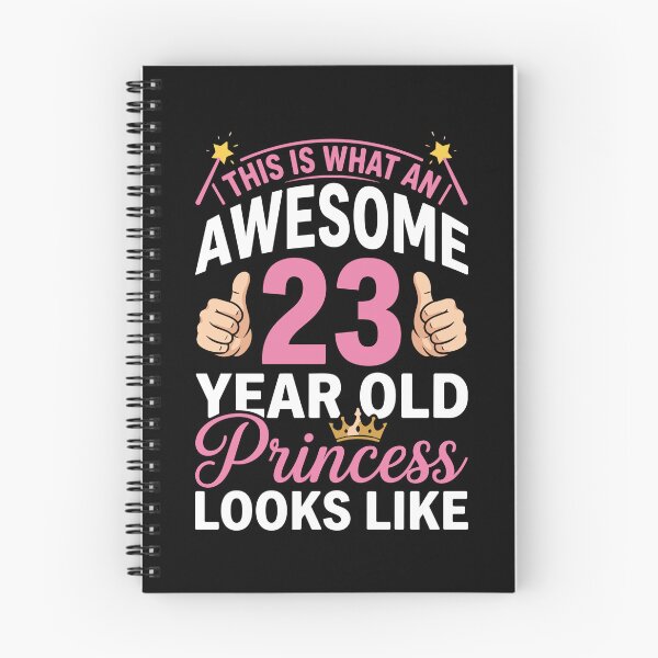Item preview, This Is What An Awesome 23 Year Old Princess Looks Like Happy 23rd Birthday Woman designed and sold by PopStars1993.