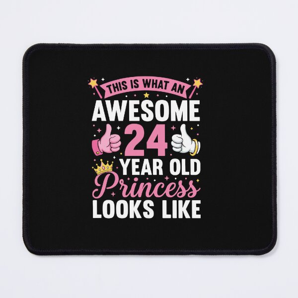 Item preview, This Is What An Awesome 24 Year Old Princess Looks Like 24th Birthday Woman Celebration designed and sold by PopStars1993.