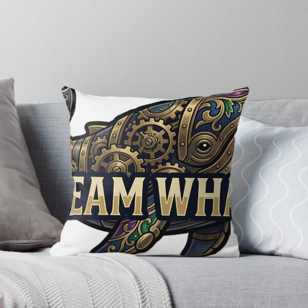 Item preview, Gothic Steam Whale - Steampunk Whale Art designed and sold by IllumeInk.