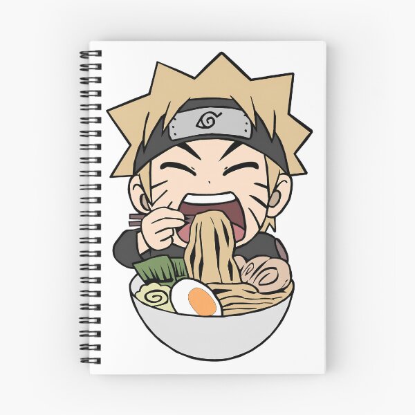 Item preview, Naruto comiendo ramen designed and sold by Creaturesinzo.