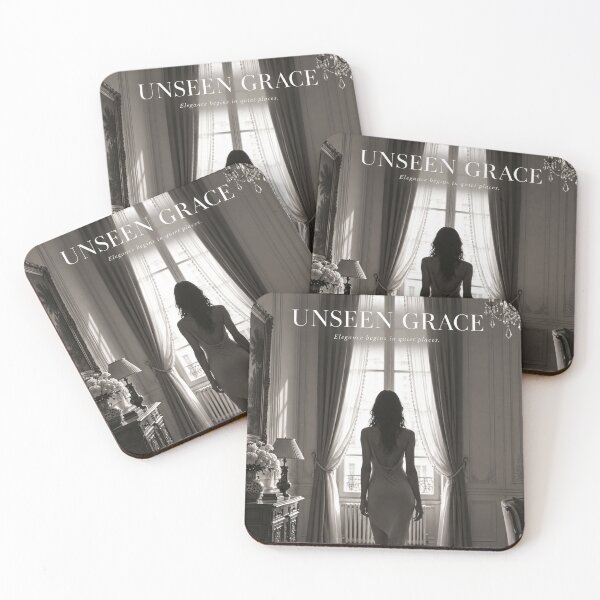 Item preview, Unseen Grace – Quiet Luxury Monochrome Interior Portrait designed and sold by MetaModel Editions.