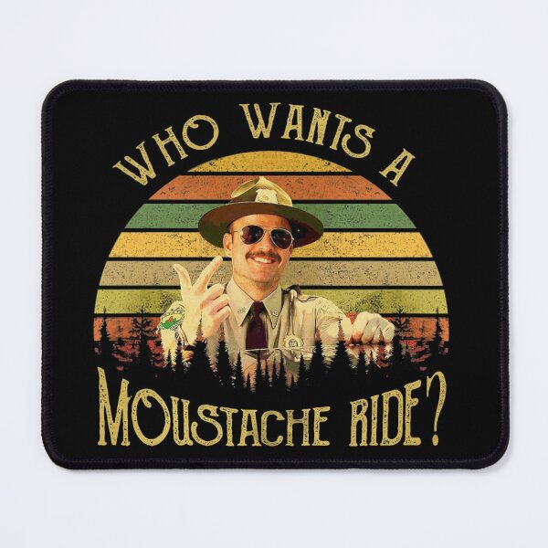 Item preview, Super Troopers Thorny Who Wants A Moustache Ride designed and sold by Kabege-Arts.