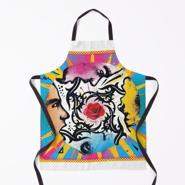 Item preview, Tribal Rose Faces Entwined designed and sold by hotchilipepers.