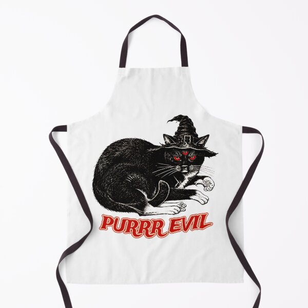 Item preview, Purrr Evil Witch Cat Three Eyed Art designed and sold by OlyvieArt.