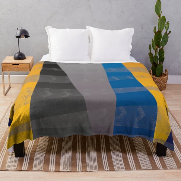 Item preview, Blue orange geometric spread. designed and sold by Vishpalette.