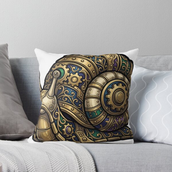 Item preview, Gothic Clockwork Snail - Steampunk Snail Art designed and sold by IllumeInk.