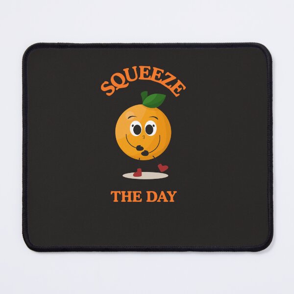 Item preview, Squeeze The Day Retro Vintage Orange designed and sold by rnscreationsin.