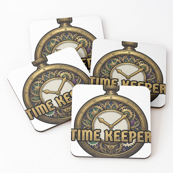 Item preview, Gothic Time Keeper Pocket Watch - Steampunk Pocket Watch Art designed and sold by IllumeInk.