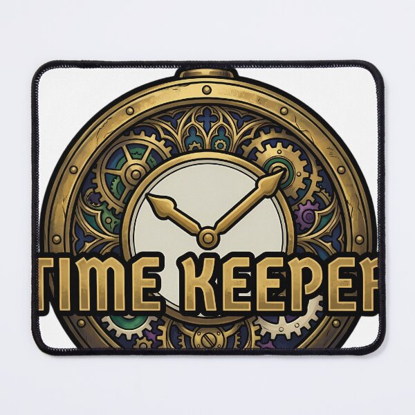 Item preview, Gothic Time Keeper Pocket Watch - Steampunk Pocket Watch Art designed and sold by IllumeInk.