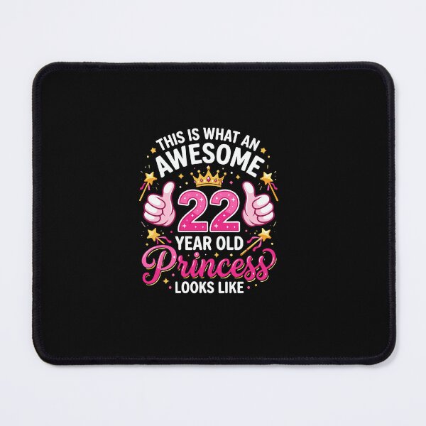 Item preview, This Is What An Awesome 22 Year Old Princess Looks Like 22nd Birthday Celebration designed and sold by PopStars1993.