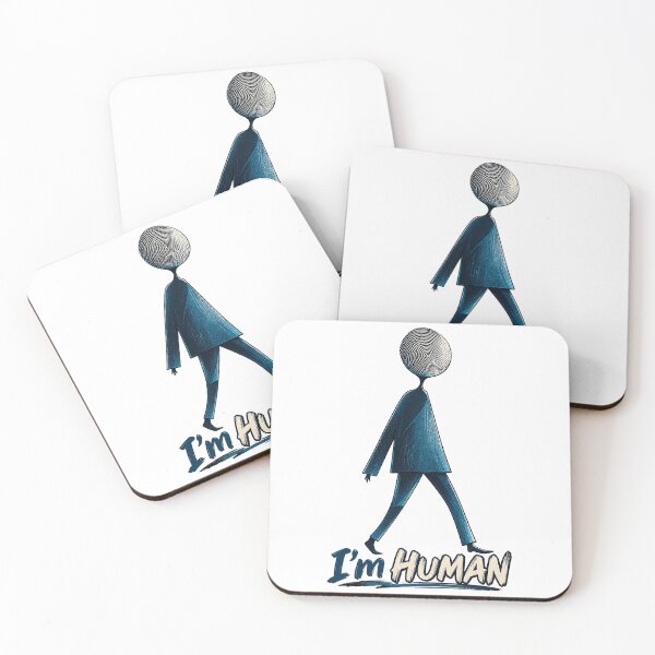 Item preview,  I'm Human – Fingerprint Identity Art designed and sold by JanChryzostom.