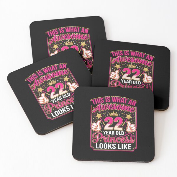 Item preview, This Is What An Awesome 22 Year Old Princess Looks Like 22nd Birthday Woman Celebration designed and sold by PopStars1993.