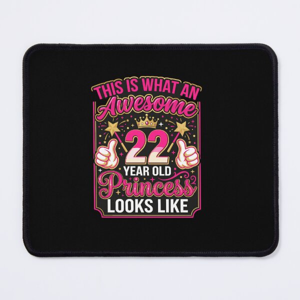 Item preview, This Is What An Awesome 22 Year Old Princess Looks Like 22nd Birthday Woman Celebration designed and sold by PopStars1993.