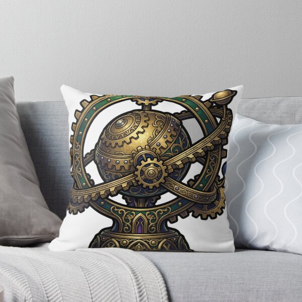 Item preview, Gothic Clockwork Orrery - Brass Steampunk Orrery Art designed and sold by IllumeInk.