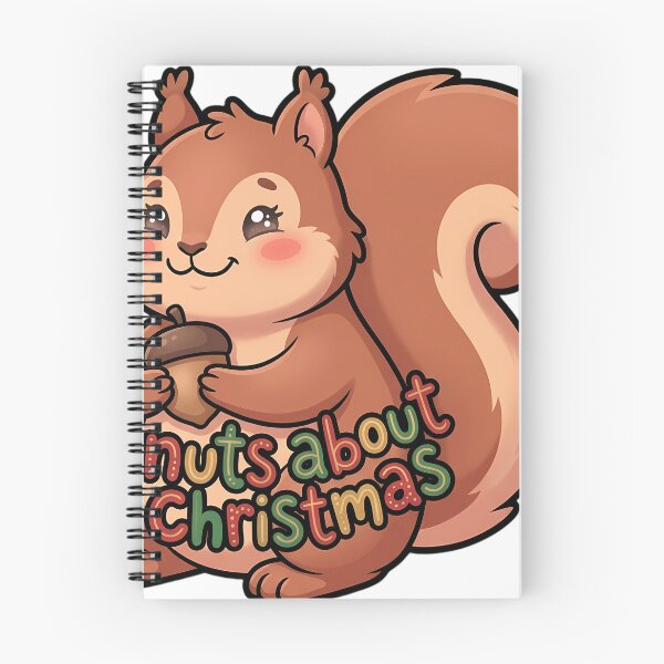 Item preview, Cute Christmas Squirrel Holding a Little Acorn - Nuts About Christmas designed and sold by pumsquare.