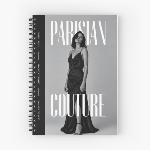 Item preview, Parisian Couture – Black and White High Fashion Editorial designed and sold by MetaModel Editions.