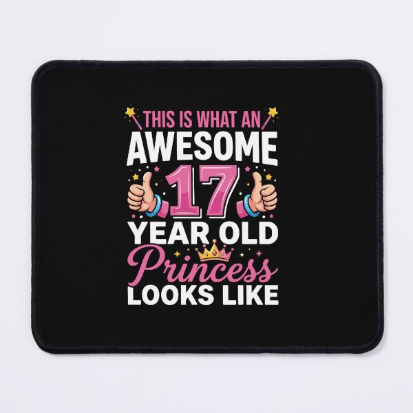 Item preview, This Is What An Awesome 17 Year Old Princess Looks Like Seventeen Birthday Girl designed and sold by PopStars1993.