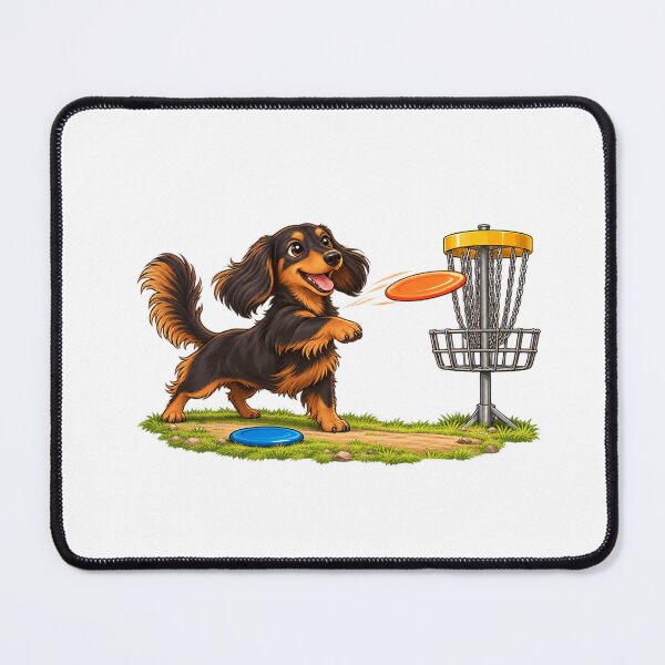 Item preview, Disc Golf Drive Dachshund designed and sold by CozyMigo.