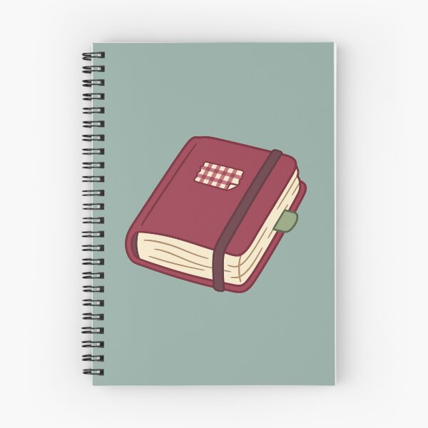 Item preview, Vintage Journal Notebook With Plaid Label and Elastic Band designed and sold by zan-mf.