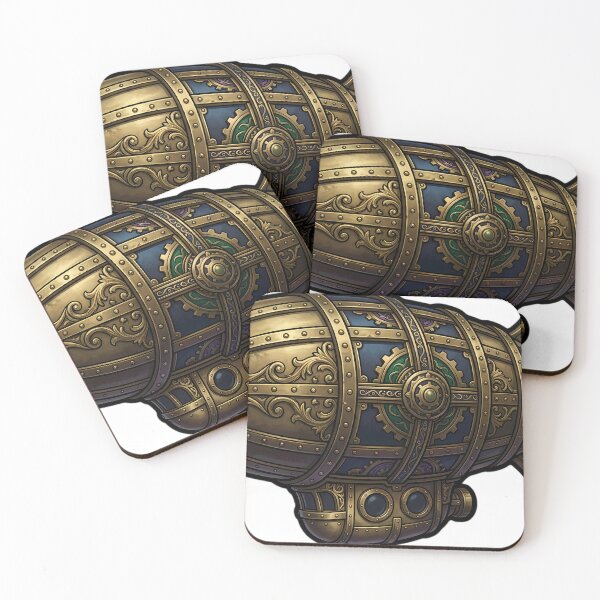 Item preview, Gothic Steampunk Airship - Brass Clockwork Art designed and sold by IllumeInk.