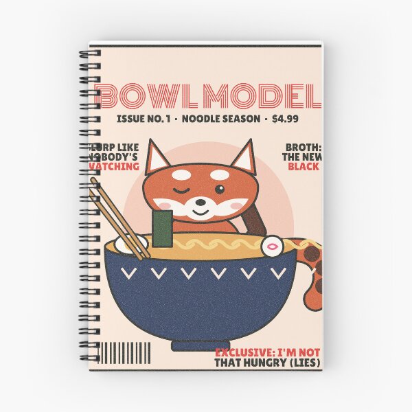 Item preview, Bowl Model Red Panda Ramen Magazine Cover designed and sold by somebasic.
