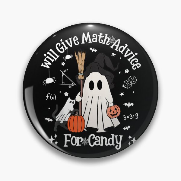 Item preview, Funny Math Teacher Halloween Ghost Math Lover Teachers Woman designed and sold by Nannythenimfa.