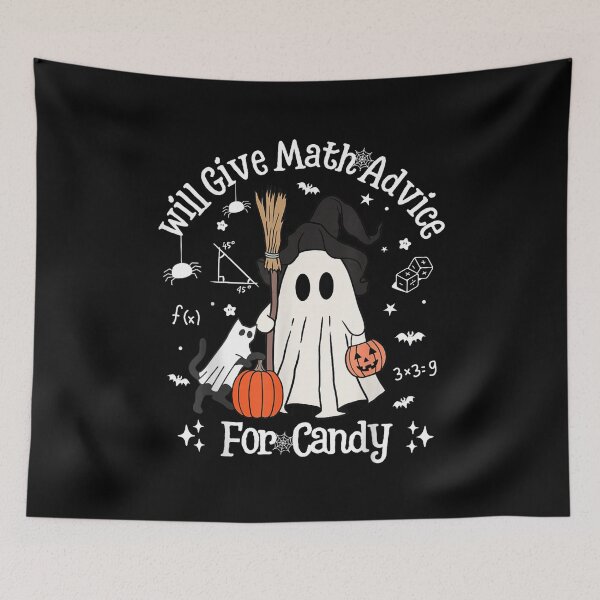 Item preview, Funny Math Teacher Halloween Ghost Math Lover Teachers Woman designed and sold by Nannythenimfa.