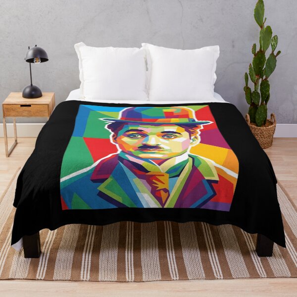 Artikelvorschau, Charlie Chaplin Pop-Art entworfen und verkauft von Zamziri.