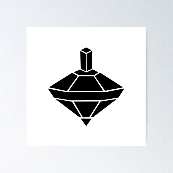 Item preview, Keep Spinning – Geometric Spinning Top designed and sold by matybrak.