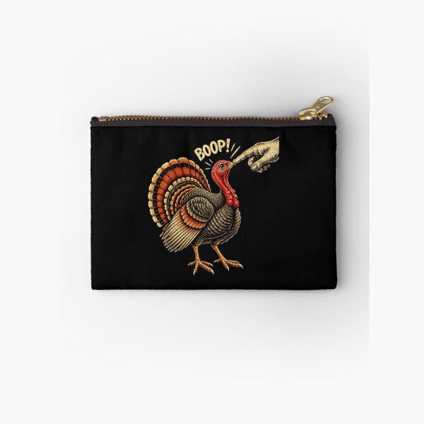 Item preview, Turkey Boop Funny Thanksgiving Hand Poke Vintage Comic Style designed and sold by elongatedjazz.