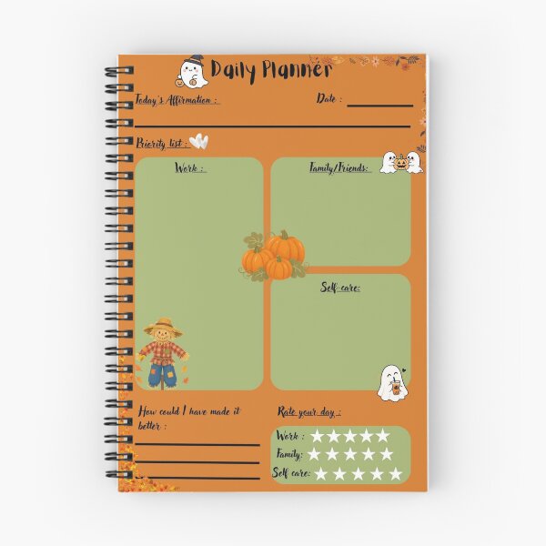 Item preview, October planner  designed and sold by DoneAndDusted.