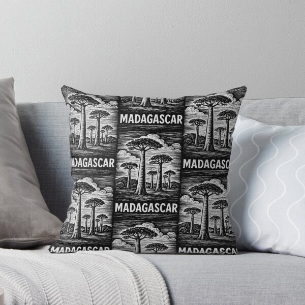 Item preview, Madagascar Linocut Style  designed and sold by Thistle-TShop.