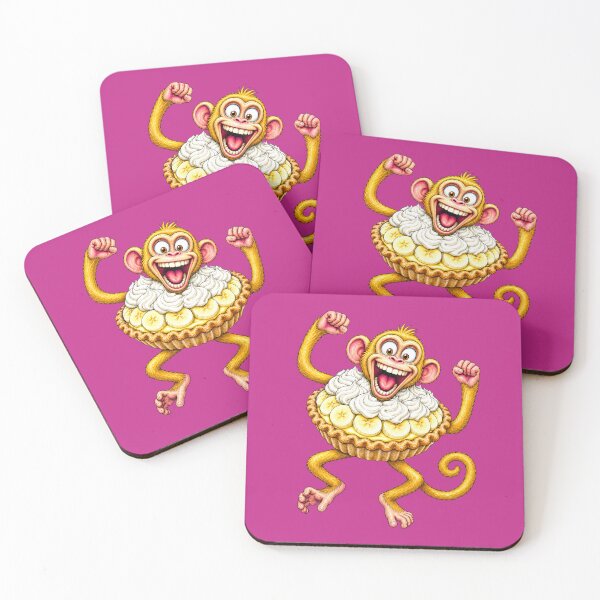 Item preview, Monkey Banana Cream Pie designed and sold by prettykaler.