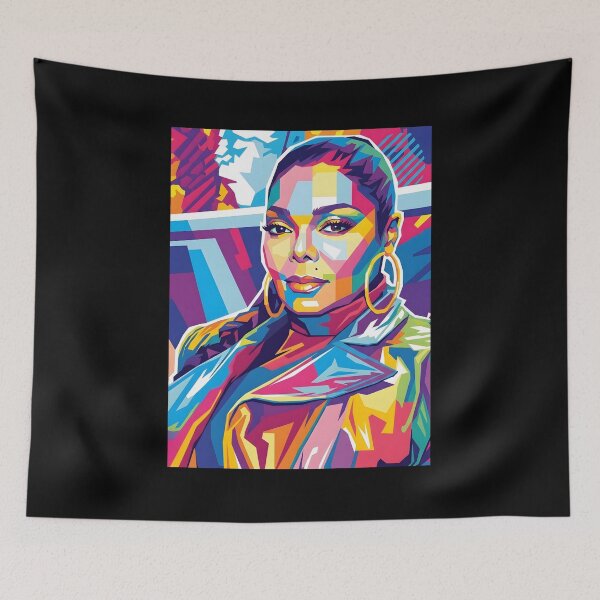 Item preview, Janet jackson pop art designed and sold by Zamziri.